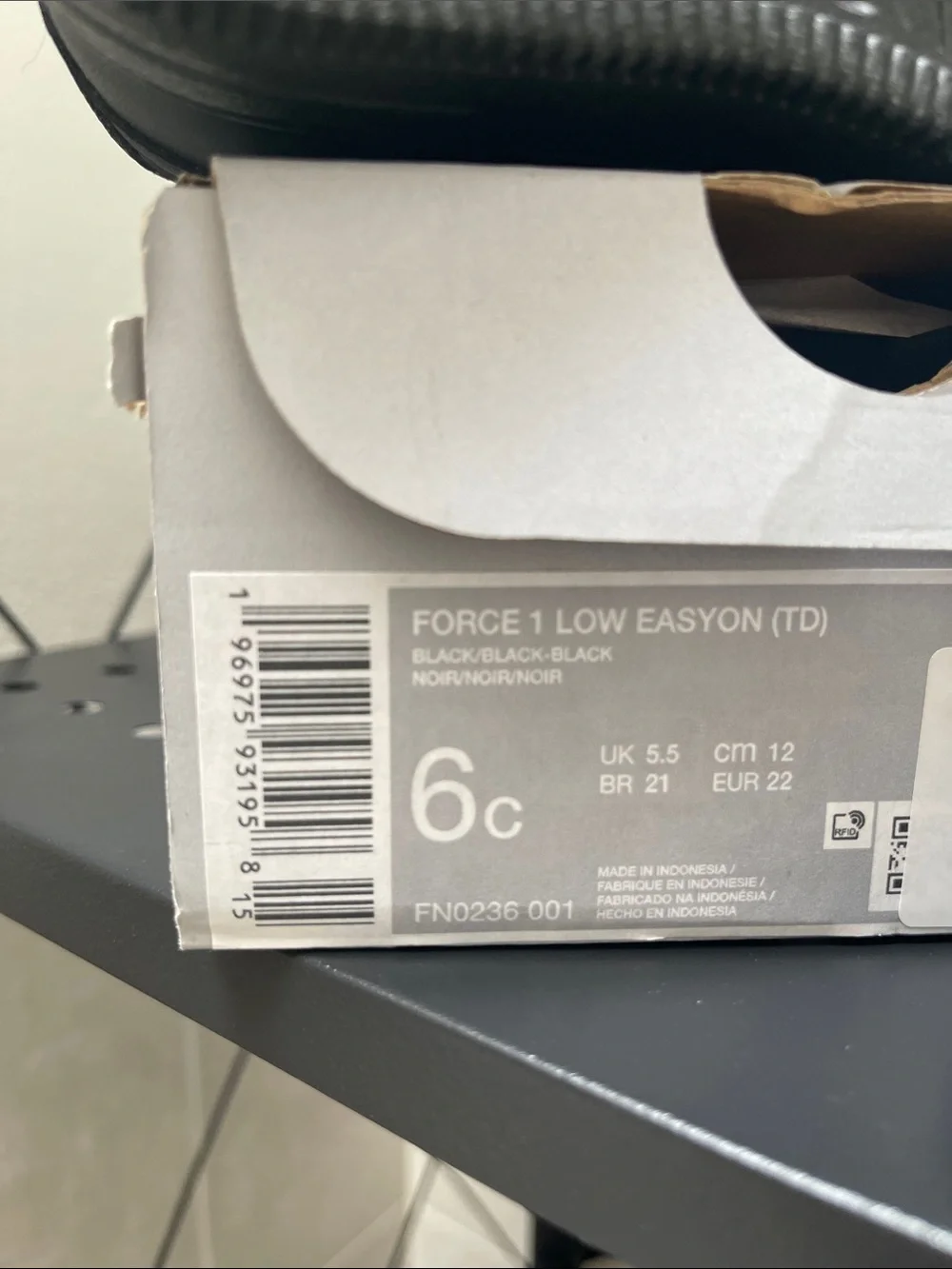 Nike FORCE 1 LOW EASYON  6C